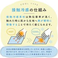 冷感　トイレマット　しろくまブルー