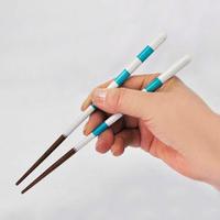 食洗箸　ネオン　ブルー　１８ｃｍ　３セット