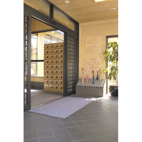 インドアマット　エコレイン９００×１５００　グレー