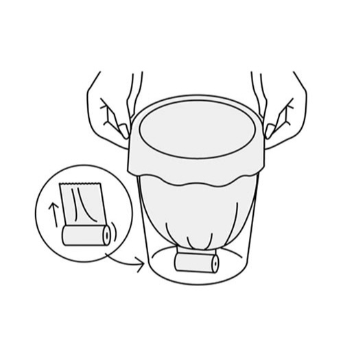 次が使いやすいゴミ袋２０Ｌ　２０枚入り