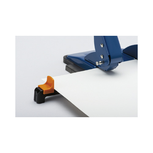 ２穴パンチ　ラクアケ　３７枚穿孔　ブルー