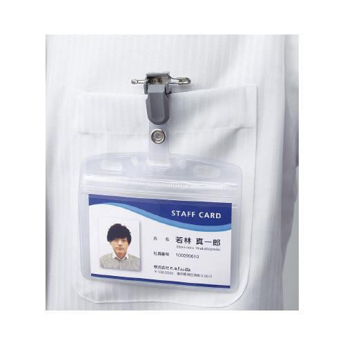 タッグ名札防水ケース　名刺　強力イタメン