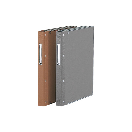 バインダーＭＰビニール貼Ｂ５縦２６穴１００枚収容灰