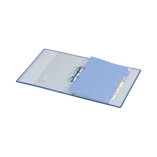 Ｒチューブファイル（Ｓ型）Ａ４縦　３３ｍｍ２穴青