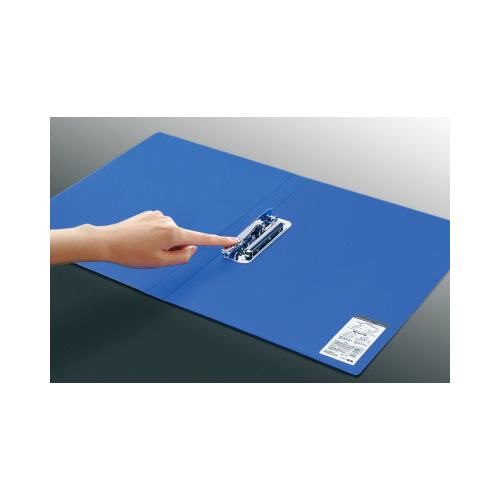 レバーファイル＜Ｅｚｅ＞再生ＰＰ表紙Ａ４縦　青緑