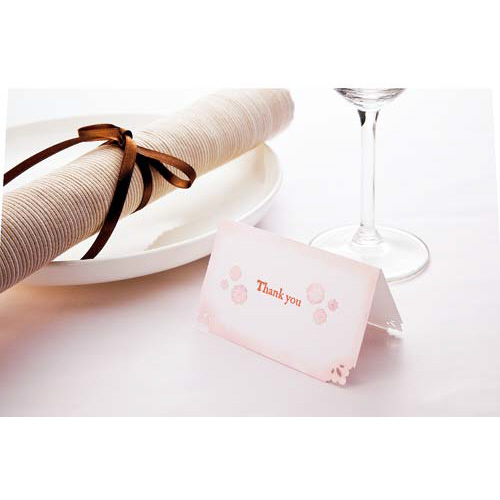 マルチカードＡ４　名刺長辺２つ折　４面１０枚