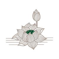 のし紙　中杉判　銀蓮　京