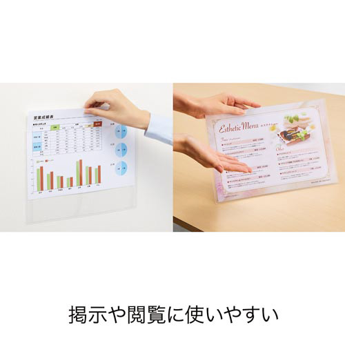 出し入れ簡単カードケース　ハードタイプＡ３×１０