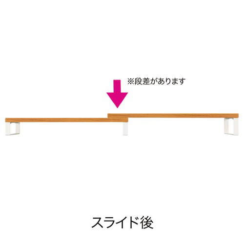 Ｋａｔａｚｕｋスライド机上台ホワイト×３台