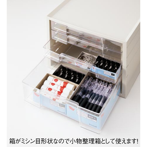 ダブルクリップ（オープン箱）黒　大　１０個入×２０