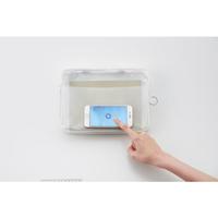 ＳＯＥＲＵ　クリヤーボックスケース　アイスブルー