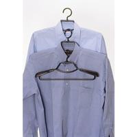 シンコ形態安定シャツ用ハンガー　２本組　ＢＫ