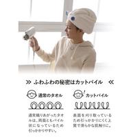 吸水アニマルヘアターバン　シロクマ