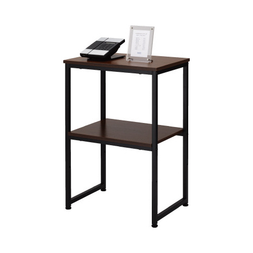 電話台　ワイド　幅５００ｍｍ　ダークブラウン