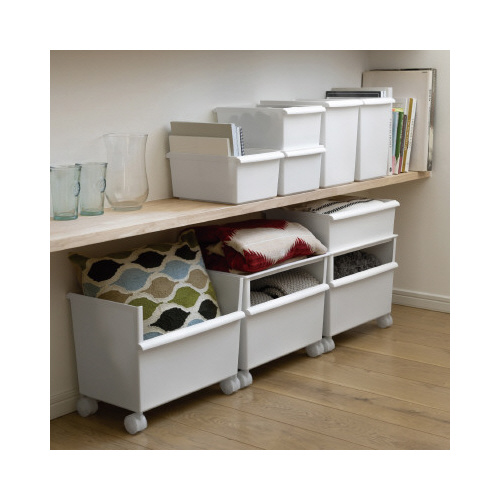 ジャストイットコンテナースリム　（浅）ホワイト