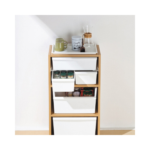 ジャストイットコンテナーワイド　（フタ）ホワイト