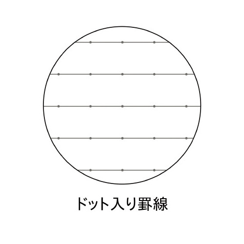 キャンパスソフトリングドット罫４０枚Ｂ５　青　５冊