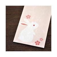 のし袋　縁起もん　万型　兎　５パック