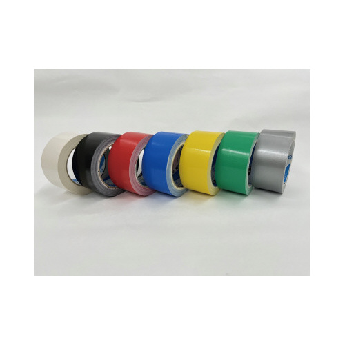 再生ＰＥＴ布テープＮｏ．１６０５　赤　５０ｍｍ