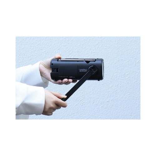 さすだけ充電ラジオライト３　ブラック