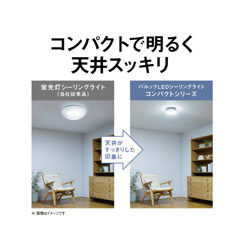 ＬＥＤシーリングライト　コンパクトシリーズ　８畳