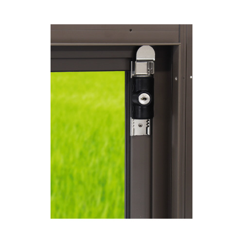 鍵付スライドロック出窓すべり出し窓用補助錠　ＢＫ