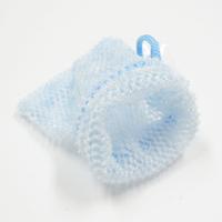 あわあわ石けんネット　ブルー　８セット