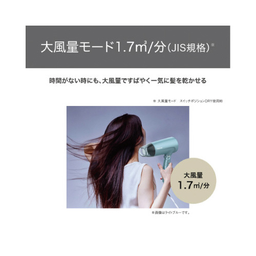 ハンド・ドライヤー　プロテクトイオン　ピンク