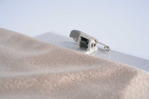 名刺型ソフト名札　安全ピン・クリップ両用型　５０個