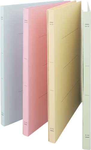 フラットファイルエコノミー　Ａ４縦　ピンク３００冊