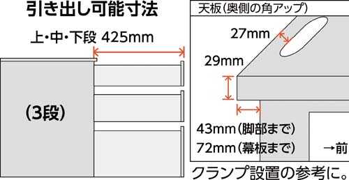 ピクサ２Ｄ７００片袖机Ｗ１２００　スノーホワイト