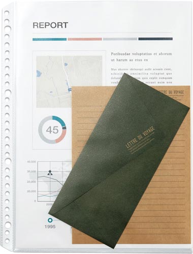 リフィール　Ａ４　１ポケット厚口１００枚入