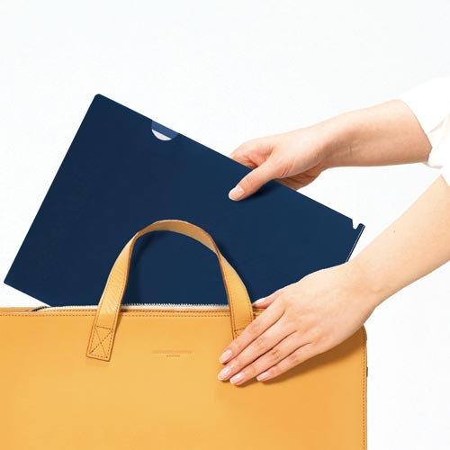 シンプルワーク　ブラインドホルダーＡ４　ブルー