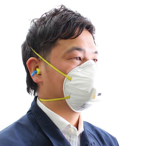 使い捨て式防じんマスク　８８１２Ｊ－ＤＳ１　１０枚