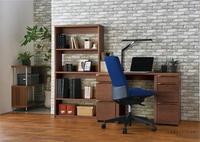 ファリス　幅１２００　デスク　ＷＯ色　コンセント付