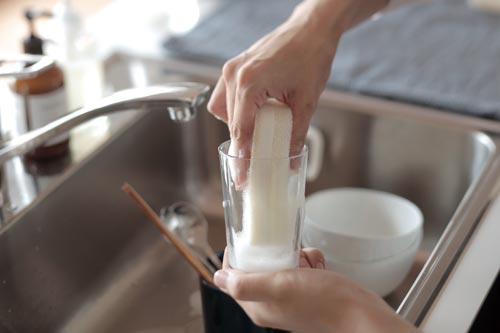 抗菌キッチンスポンジ３層Ｋ７５２Ｗ