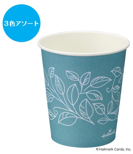 ＦＳＣ紙コップ　ボタニカル７オンス１００個入×２５