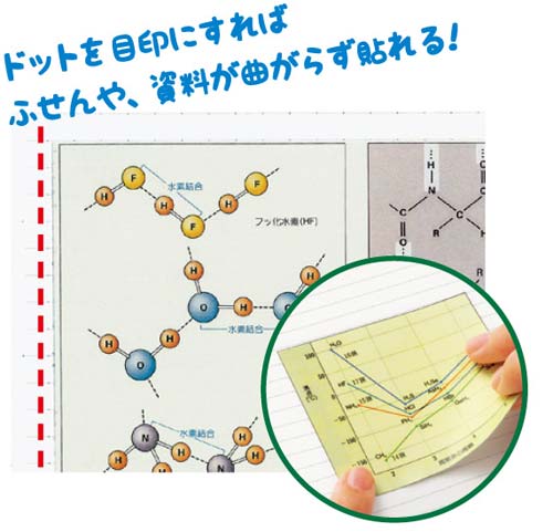 キャンパスルーズリーフしっかり書けるドットＡ罫５冊
