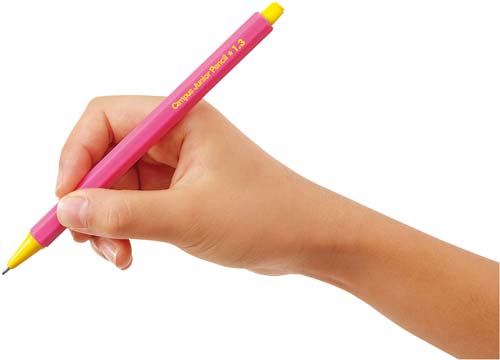 ジュニアペンシル　１．３ｍｍ　ピンク軸　個袋入り