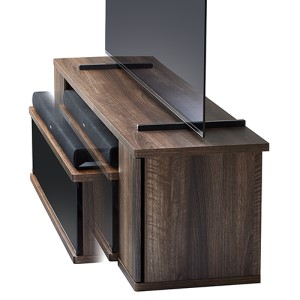 ホームシアター/TV台 ～65V用 ダークブラウン