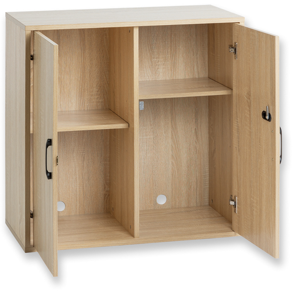 組立式 木製収納ロッカー ワイド