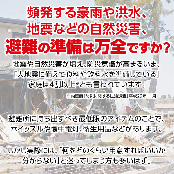 帰宅困難者支援12点セットII