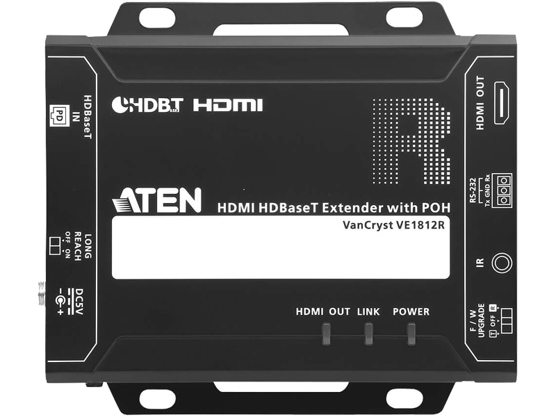 HDMIツイストペアケーブルエクステンダーレシーバーユニット(4K対応POHタイプ)
