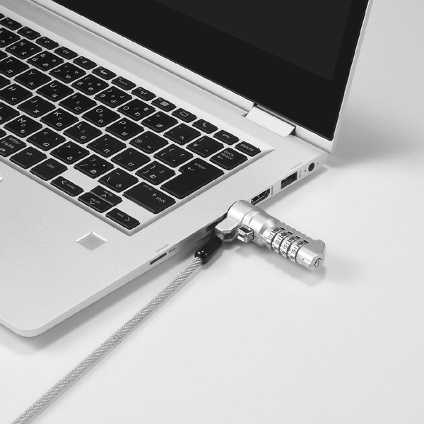 ダイヤル式ワイヤーロック Nanoスロット対応