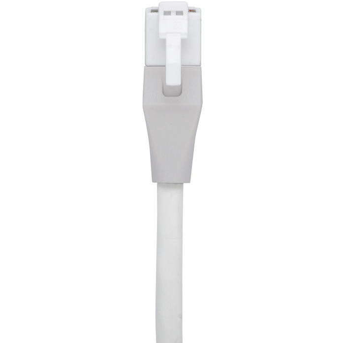 ツメの折れないLANケーブル カテゴリー6 ストレート スタンダード 2m ホワイト