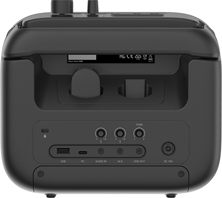 ポータブル音響システム AmpliWave Go