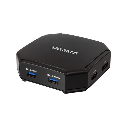 SPARKLE USB4 TRAVEL DOCK/USB4.0((Type-C)最大85W高速供電)x1/最大40Gbps のデータ転送速度
