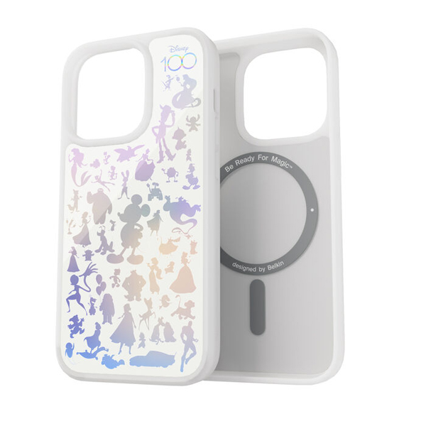 SheerForce iPhone 14 Pro用MagSafe対応保護ケース ディズニー ホワイト