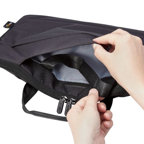 パソコンケース/リサイクル素材/取っ手付き/手提げ/撥水/防汚/CORDURA/14.0インチ/ブラック