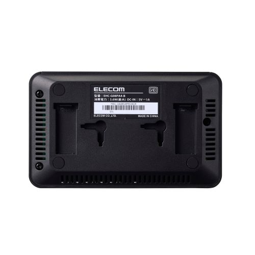 Giga対応スイッチングHub/8ポート/プラスチック筐体/電源外付モデル/ブラック